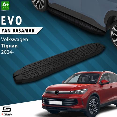 VW Tiguan 3 Evo Siyah Yan Basamak 183 Cm 2024 Üzeri