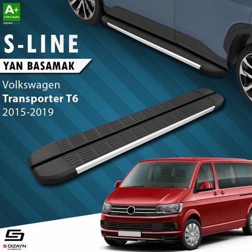 VW Transporter T6 Uzun Şase S-Line Aluminyum Yan Basamak 253 Cm 2015-2019