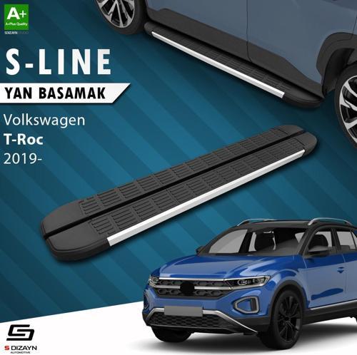 VW T-Roc S-Line Aluminyum Yan Basamak 173 Cm 2019 Üzeri