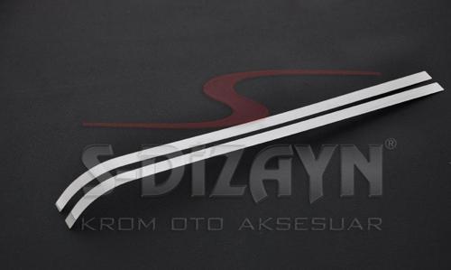 Peugeot Partner Tepee Krom Sürgülü Kapı Çıtası 2 Prç 2008-2018