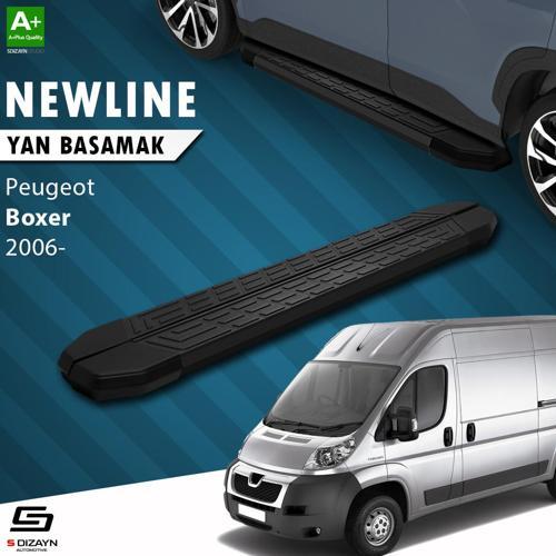Peugeot Boxer 3 Orta Şase NewLine Siyah Yan Basamak 253 Cm 2006 Üzeri