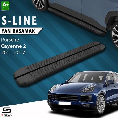 Porsche Cayenne 2 S-Line Siyah Yan Basamak 193 Cm 2011-2017