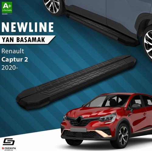 Renault Captur 2 NewLine Siyah Yan Basamak 183 Cm 2020 Üzeri