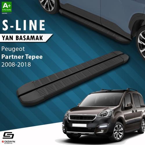 Peugeot Partner 2 Tepee S-Line Siyah Yan Basamak 193 Cm 2008-2018