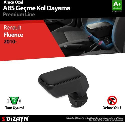 Renault Fluence Kol Dayama Kolçak Geçmeli ABS Siyah 2010 Üzeri A+Kalite
