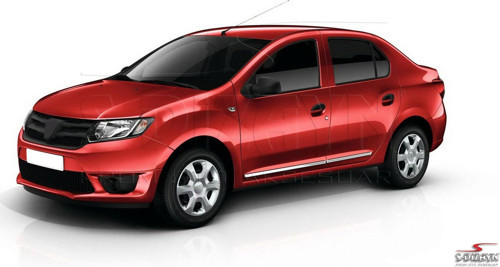 Renault Symbol 3 Kapı Koruma Çıtası Krom 2013 Üzeri
