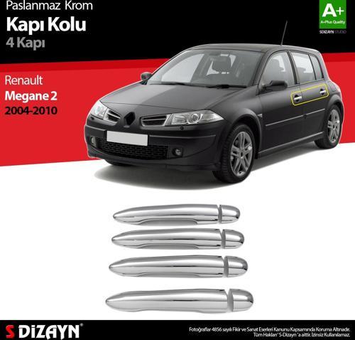 Renault Megane 2 Krom Kapı Kolu 4 Kapı 2004-2010