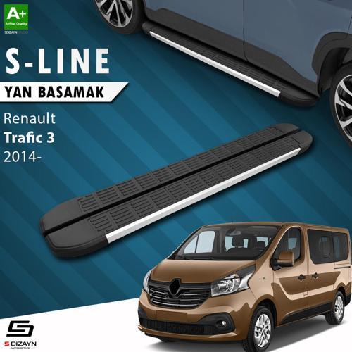 Renault Trafic 3 Kısa Şase S-Line Aluminyum Yan Basamak 223 Cm 2014 Üzeri
