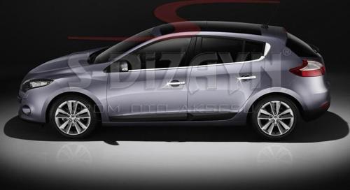 Renault Megane 3 Krom Kapı Kolu 4 Kapı Sensörlü 2010-2016