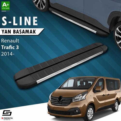 Renault Trafic 3 Uzun Şase S-Line Krom Yan Basamak 263 Cm 2014 Üzeri