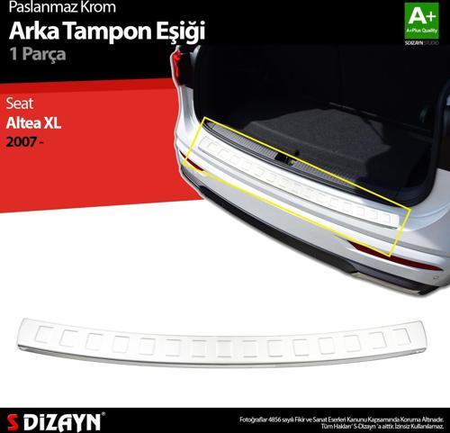 Seat Altea XL Krom Arka Tampon Eşiği 2007 Üzeri