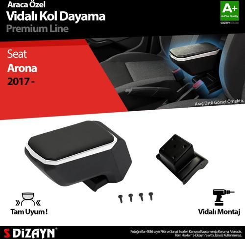 Seat Arona Kol Dayama Kolçak ABS Vidalı Gri 2017 Üzeri A+ Kalite