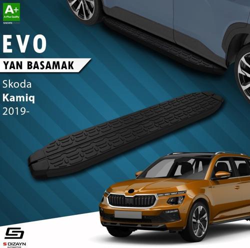 Skoda Kamiq Evo Siyah Yan Basamak 183 Cm 2019 Üzeri