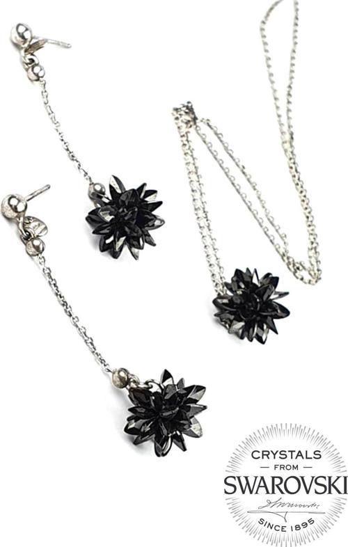 Swarovski Taşlı Gümüş Takı Seti
