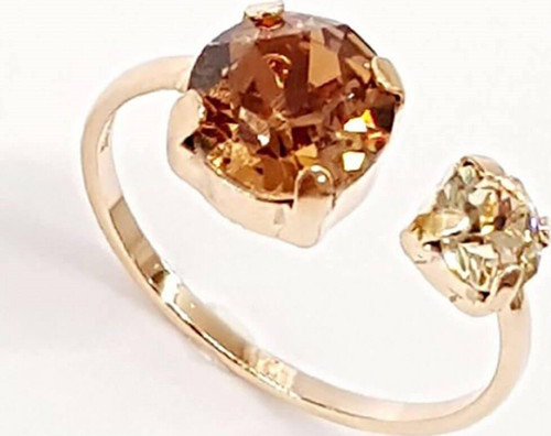 Swarovski Taşlı Gümüş Bayan Yüzük
