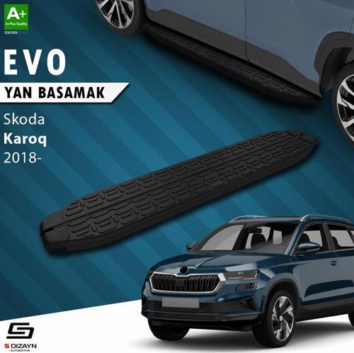 Skoda Karoq Evo Siyah Yan Basamak 173 Cm 2018 Üzeri
