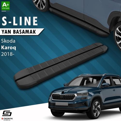 Skoda Karoq S-Line Siyah Yan Basamak 173 Cm 2018 Üzeri