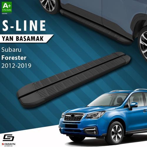 Subaru Forester 4 S-Line Siyah Yan Basamak 183 Cm 2012-2019