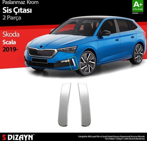 Skoda Scala Krom Sis Çıtası 2 Prç 2019-2023