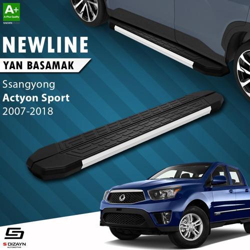 Ssangyong Actyon Sports NewLine Aluminyum Yan Basamak 203 Cm 2007-2018