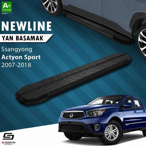 Ssangyong Actyon Sports NewLine Siyah Yan Basamak 203 Cm 2007-2018