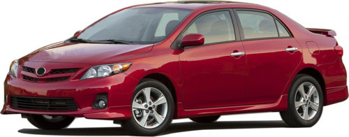 Toyota Corolla Krom Kapı Kolu 4 Kapı 2007-2013