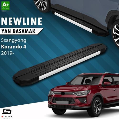 Ssangyong Korando NewLine Aluminyum Yan Basamak 183 Cm 2019 Üzeri