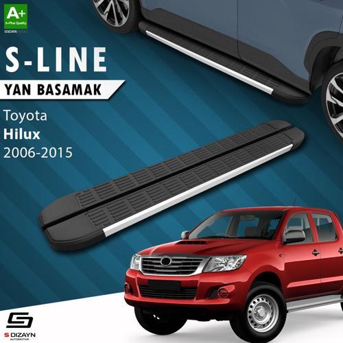 Toyota Hilux 7 S-Line Aluminyum Yan Basamak 203 Cm 2006-2015