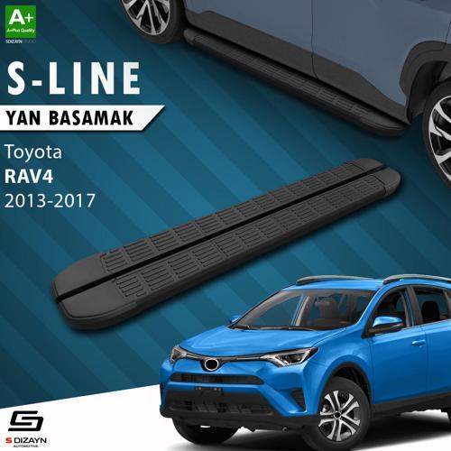 Toyota Rav 4 4 S-Line Siyah Yan Basamak 173 Cm 2013-2017