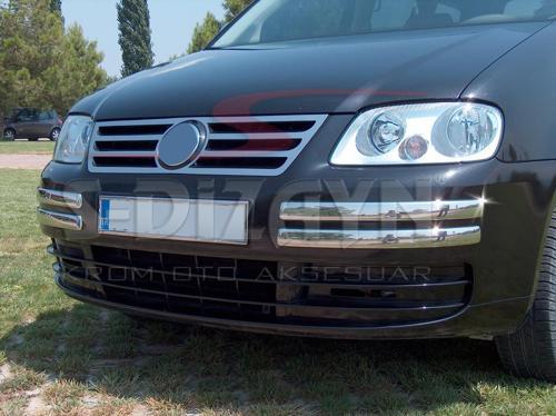 VW Caddy Krom Ön Tampon Kaşı 4 Prç. 2004-2010