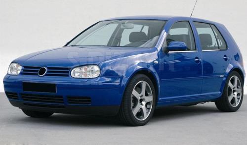 VW Golf 4 Krom Cam Çıtası 4 Prç 1998-2004