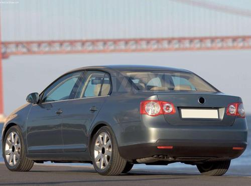 VW Jetta Krom Cam Çıtası 4 Prç 2006-2011