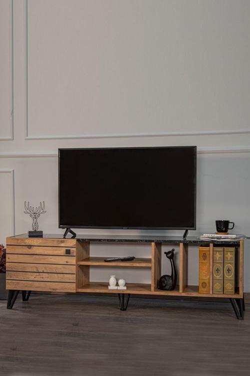 Pietra Sonata 160X39 Tv Sehpası - Ceviz