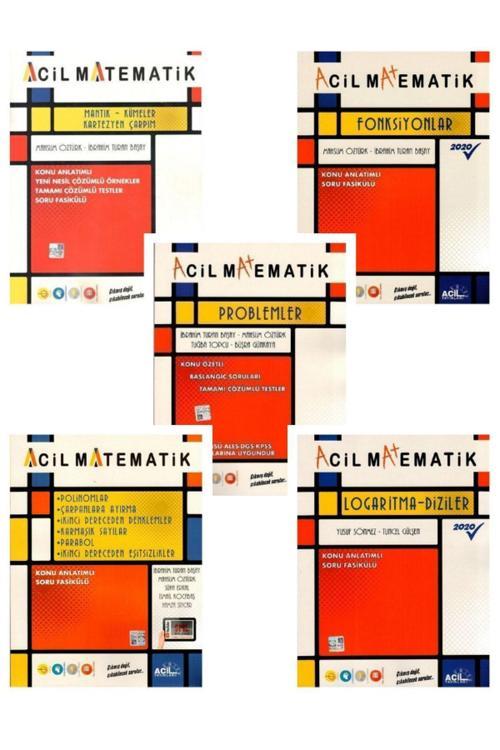 Acil Yayınları Tyt Matematik Fasikül Seti 5 Kitap 2025 BASKI