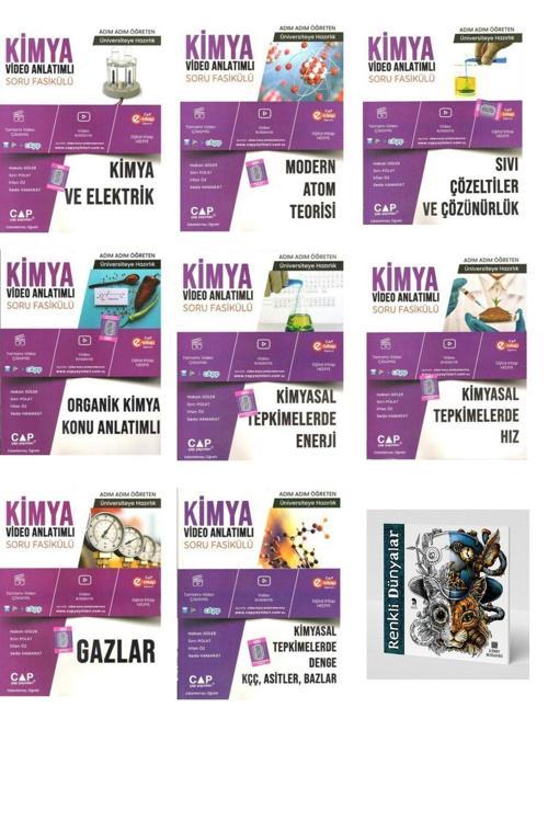Çap Yayınları 2025 Ayt Kimya Soru Fasikülleri (8 FASİKÜL) (RENKLİ DÜNYALAR HEDİYELİ)