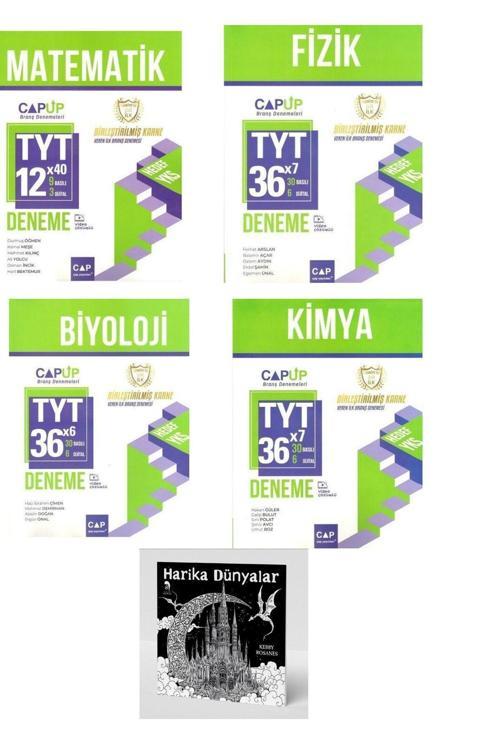 Çap Yayınları 2025 Tyt Sayısal Tüm Dersler Deneme Seti(HARİKA DÜNYALAR HEDİYELİ)