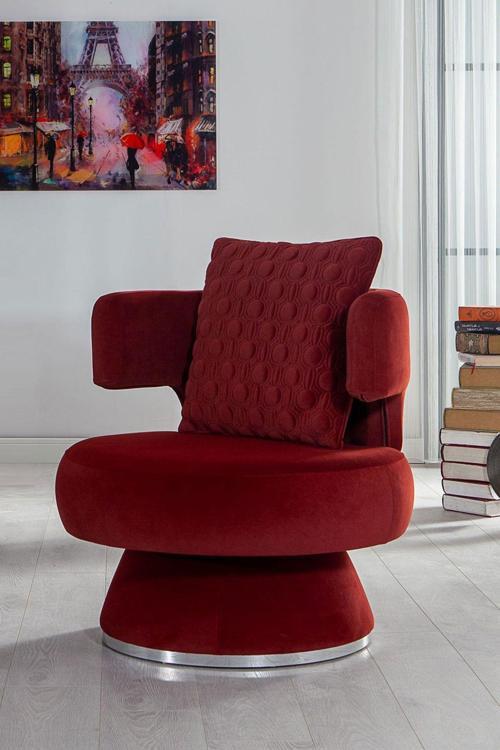 Bendis Berjer Salon Oturma Odası - Bordo