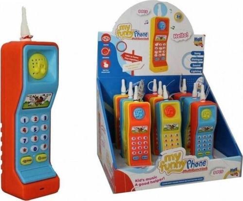 Eğitici Ilk Telefonum Oyuncak Telefon Işıklı Müzikli Oyuncak Telefon Eğitici Oyuncak