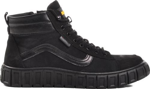 250117 Siyah Nubuk Hakiki Deri Erkek Bot