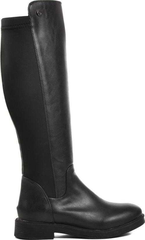 PC-52066 Siyah Cilt İçi Polarlı Kadın Çizme