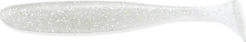 Easy Shiner 10cm (4") #370 Clear Silver Glow Kokulu Silikon Balık