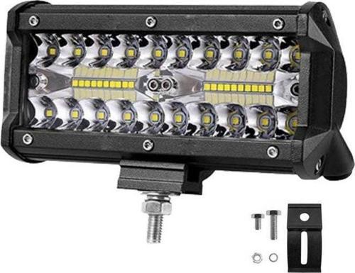 Beyaz Led Off Road Çift Sıra Sis Farı Çalışma Lambası 40 Led 12-30V 40W