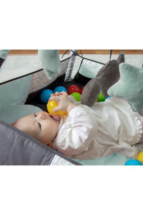 3 Fonksiyonlu Bebek Oyun Jimnastik Halısı Yeşil