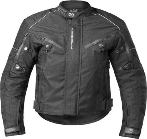 Motosiklet Çocuk Mont 4 Mevsim Maxdura Kumaş Kids Motorcu Montu Black