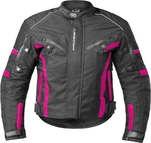 Motosiklet Çocuk Mont 4 Mevsim Maxdura Kumaş Kids Motorcu Montu Pink