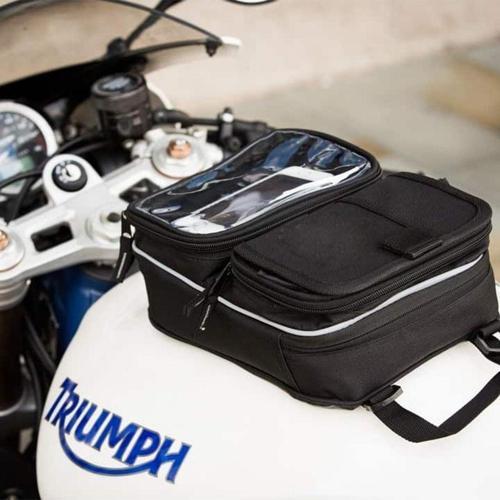 Motosiklet Depo Üstü Manyetik Tang Bag Çanta Mıknatıslı Impertex Kumaş Motor Çanta