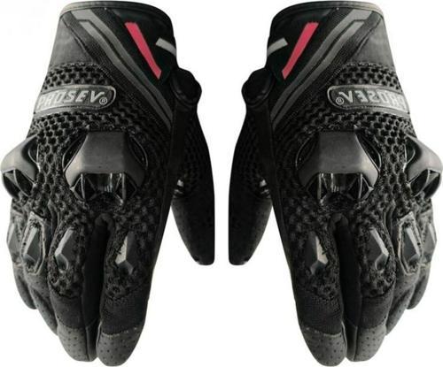 Motosiklet Eldiveni 4 Mevsim Kullanım File Altı Kumaş Tpr Full Koruma Motor Eldiveni