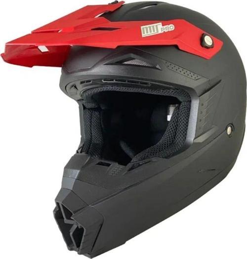 Motosiklet Ce Onaylı Kask Içi Yıkanılabilir Kask Mat Black