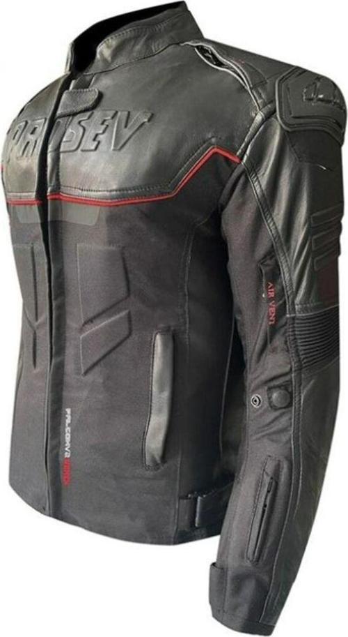 Motosiklet Kadın Montu 4 Mevsim Full Koruma Deri Ve Maxdura 600-D Kumaş Women Motor Mont Leather V2