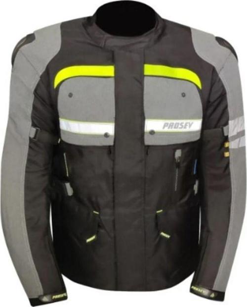 Motosiklet Montu Long 4 Mevsim Full Korumalı Maxdura 600-D Dayanıklı Kumaş Touring Motor Mont Yellow